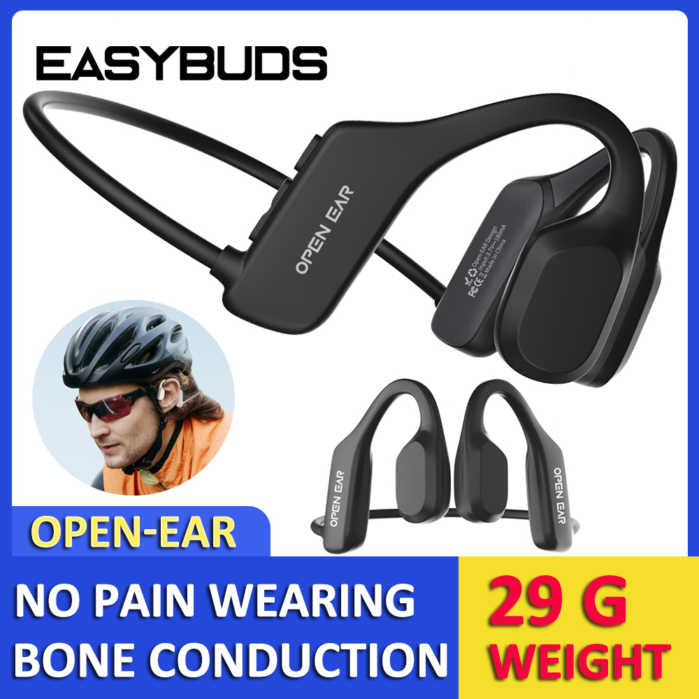 Bone Conduction Running Headphones - Easybuds condução óssea fone de ouvido