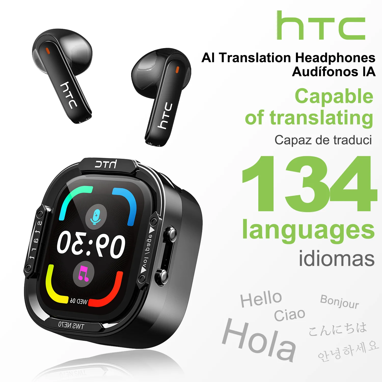 Sleep Mask Headphones Bluetooth - Fones de Ouvido HTC NE70 Bluetooth