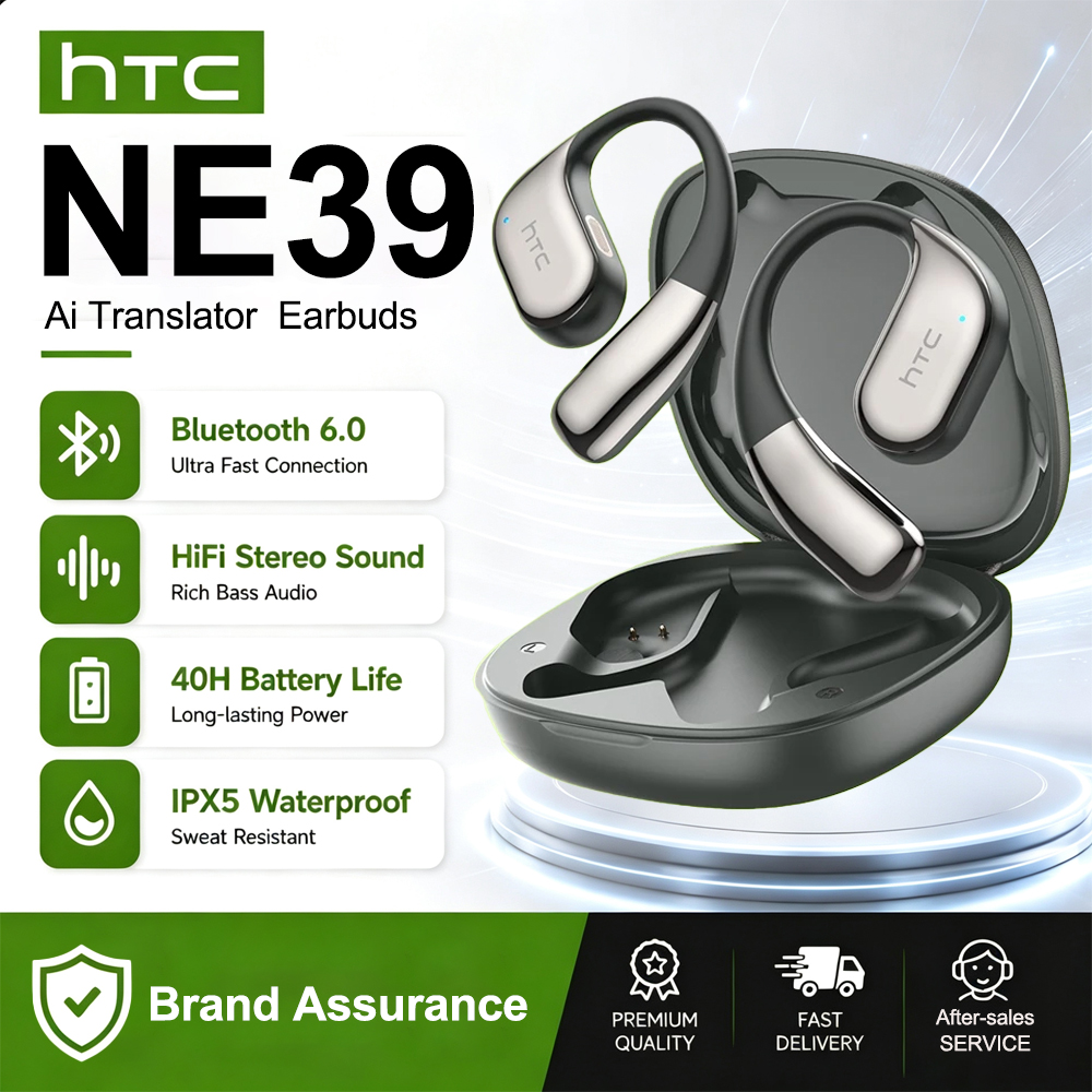 Open Ear Air Conduction Headphones - Fone de Ouvido Sem Fio HTC