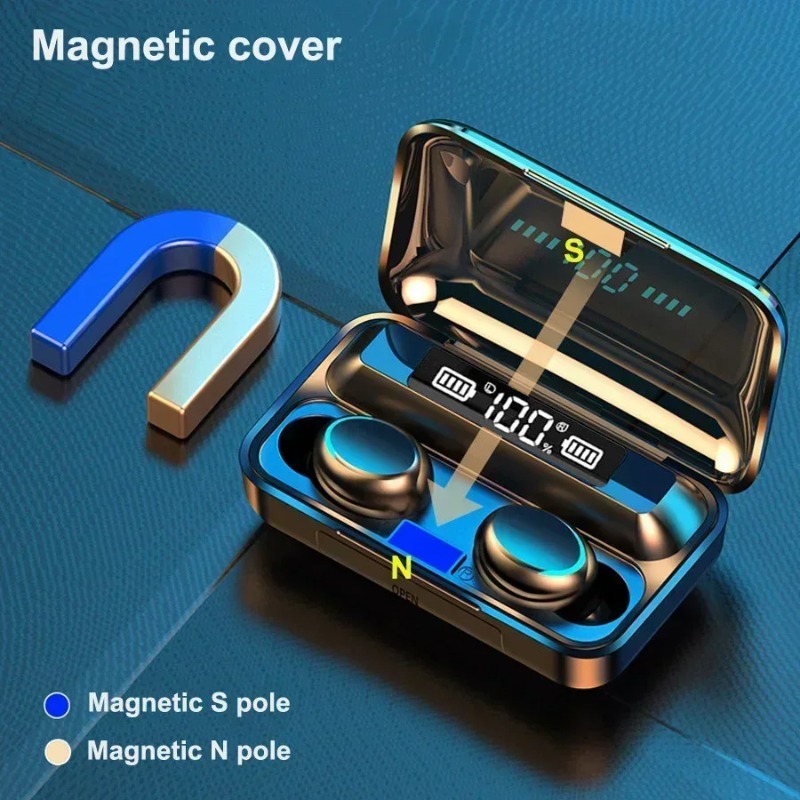 Fones de Ouvido Bluetooth 9D E - Tws Earbuds Bluetooth 5.3 avaliação e preço