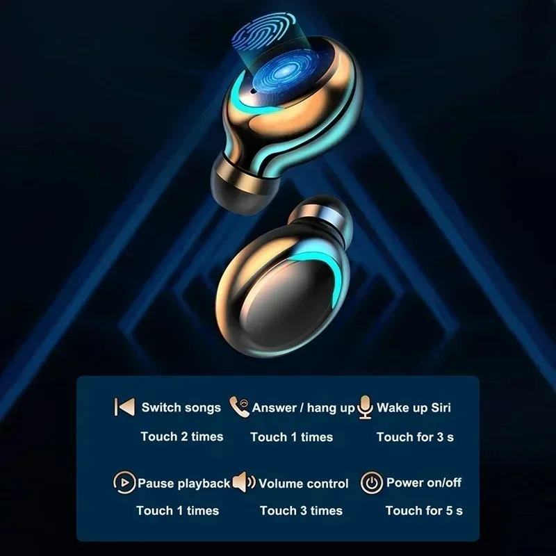 Fones de Ouvido Bluetooth 9D E - Tws Earbuds Bluetooth 5.3 avaliação e preço