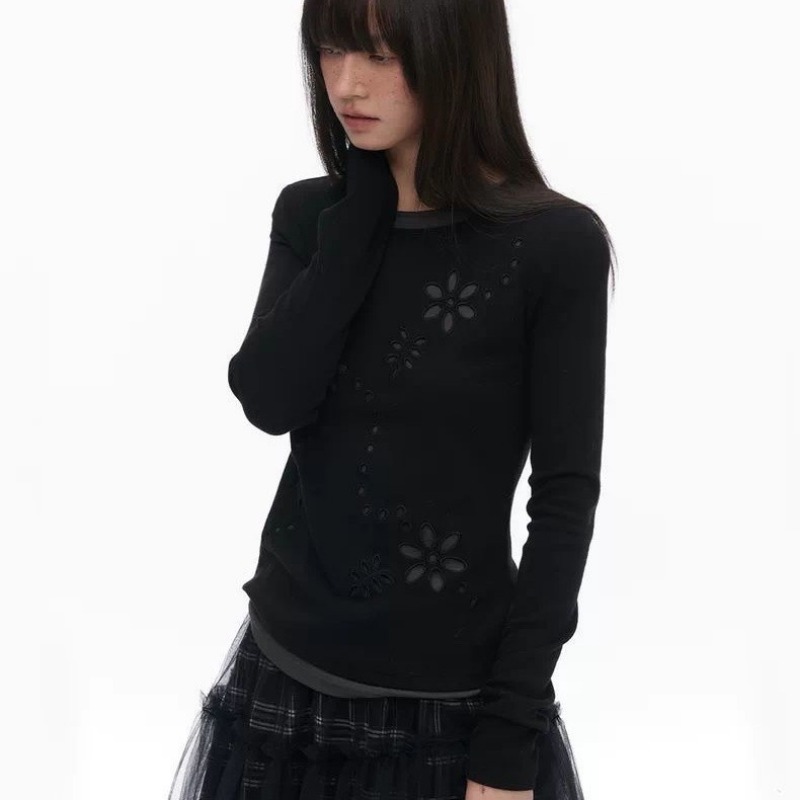 Camiseta Feminina Y2K de Manga - Cameras avaliação e preço