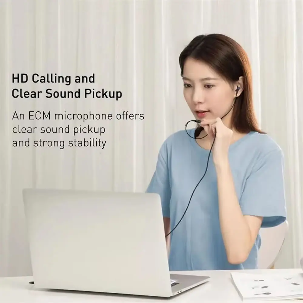 Fone de ouvido usb c de lado ú - Type C Wired Earphones With Mic avaliação e preço