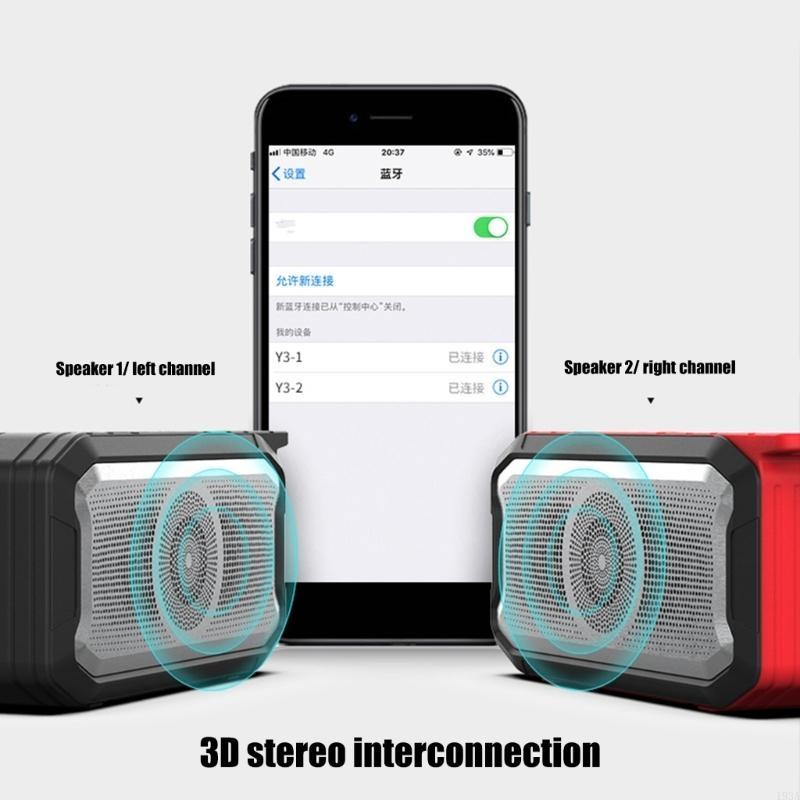 Alto-falante sem fio Compatíve - Portable Bluetooth Speaker Waterproof Ipx7 avaliação e preço