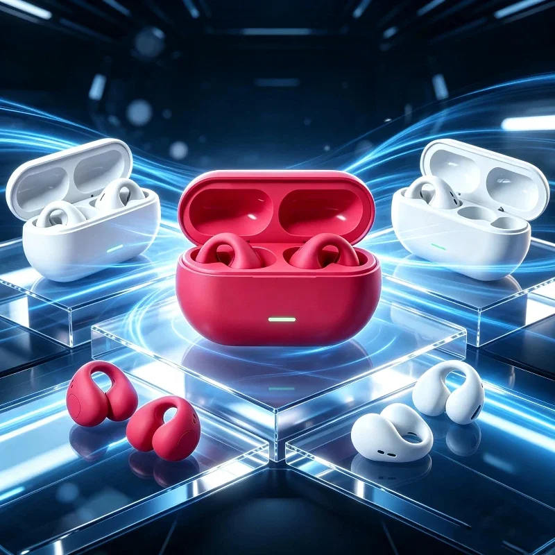 Fone de Ouvido Bluetooth T75 5 - Open Ear Air Conduction Headphones avaliação e preço
