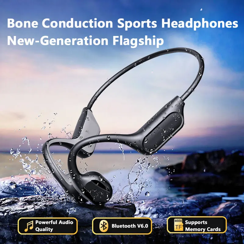 NOVOS Fones de Ouvido Bluetoot - Bone Conduction Running Headphones avaliação e preço