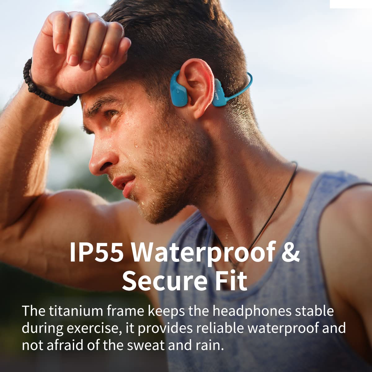 Easybuds condução óssea fone d - Bone Conduction Running Headphones avaliação e preço