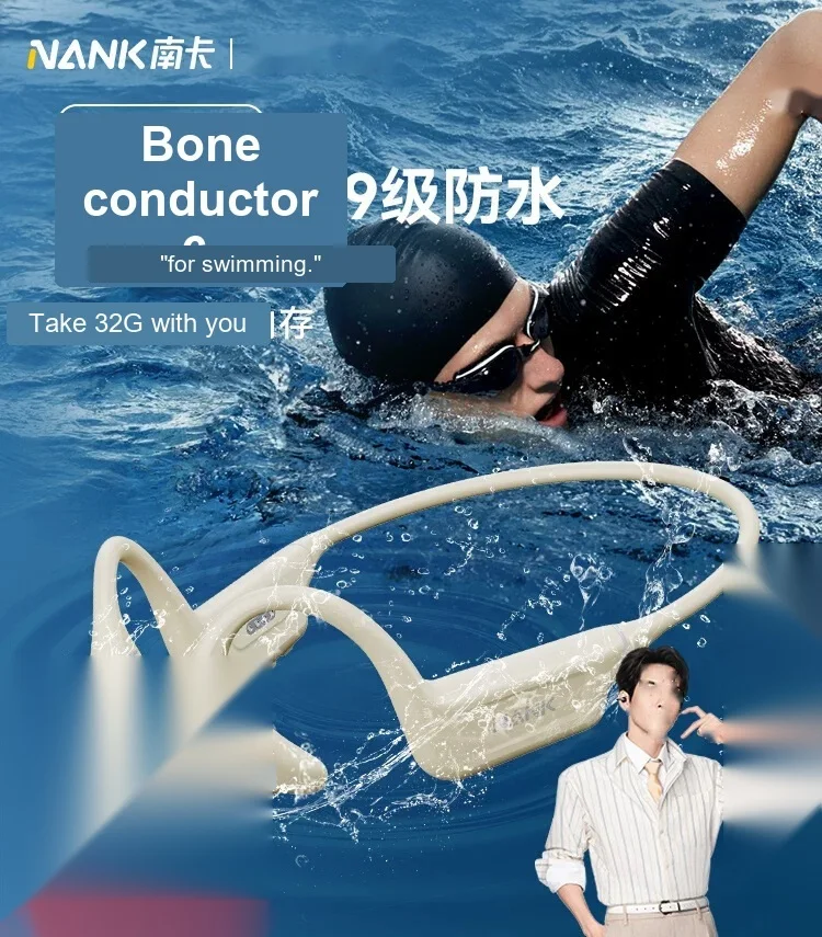 Fones de ouvido Bluetooth com  - Bone Conduction Running Headphones avaliação e preço