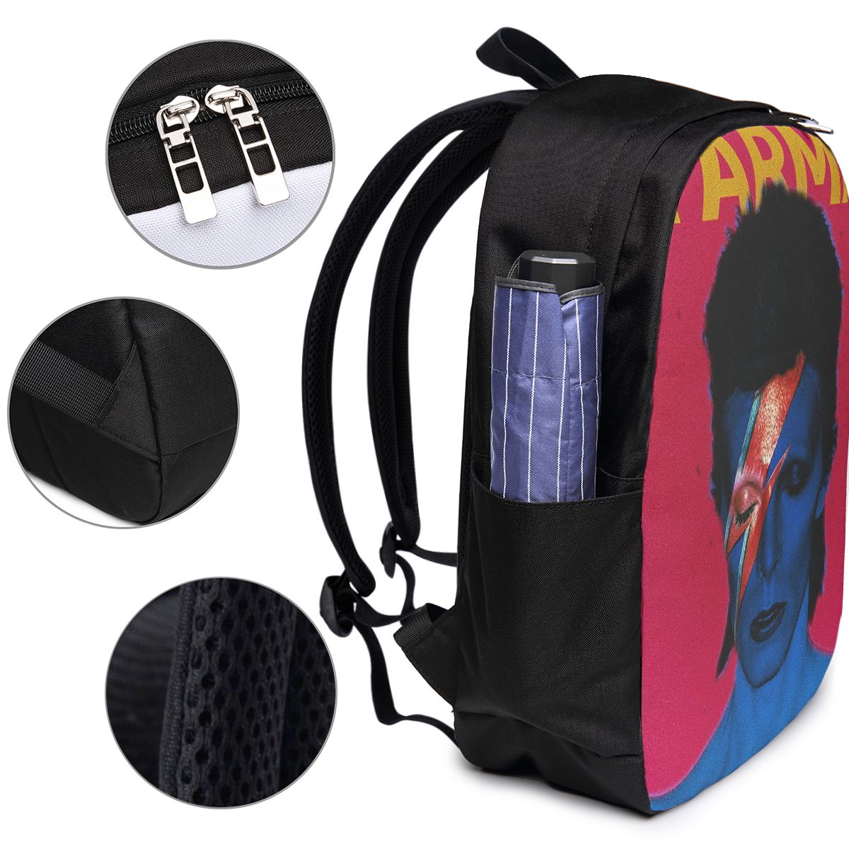 Mochila Davids Bowied para via - Laptops avaliação e preço