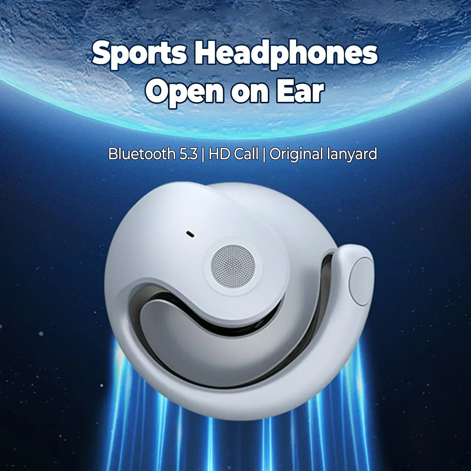 Fones de Ouvido Bluetooth TWS  - Open Ear Air Conduction Headphones avaliação e preço